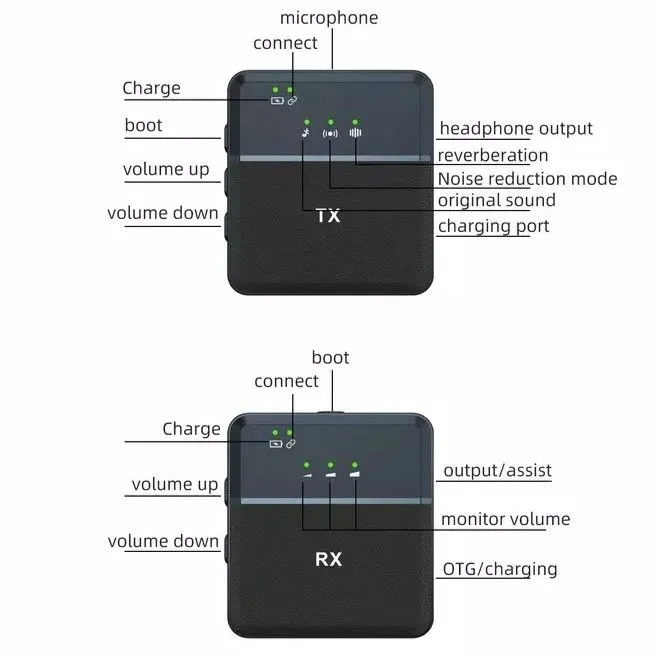 SX9 Dual Wireless Microphone 