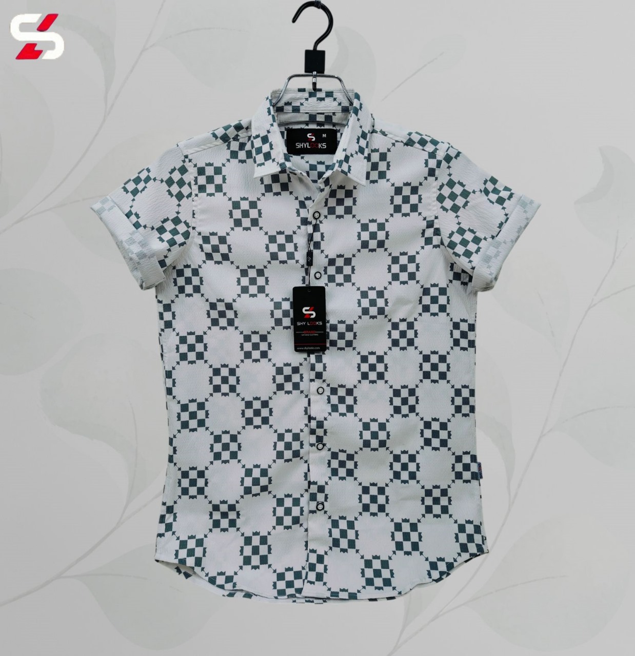 Luxury Popcorn Half Sleeve Print Shirt- Shy Looks  