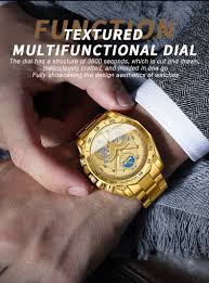 Butter Fly Lock OLEVS Watch for mens (stell chain paste dial )