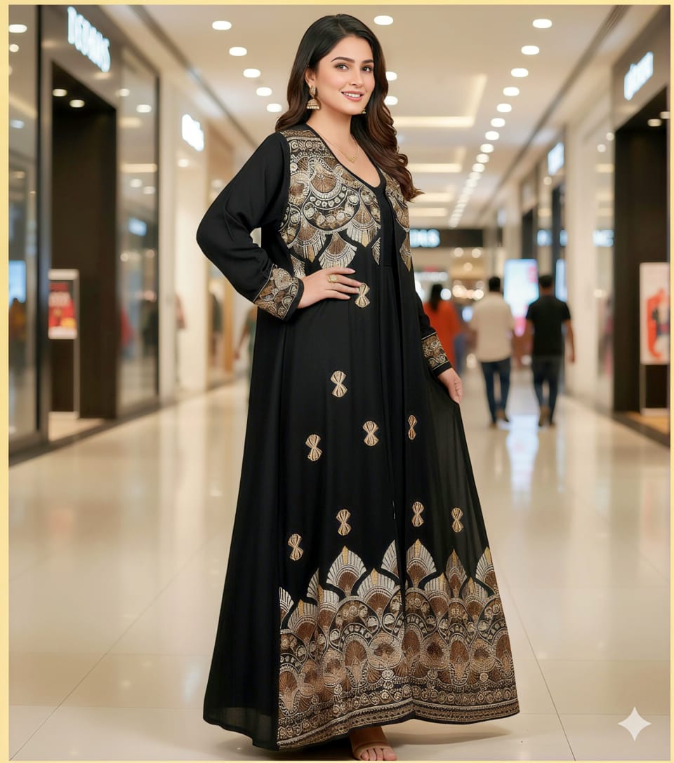 Dubai Cherry Borka (Only Borka)