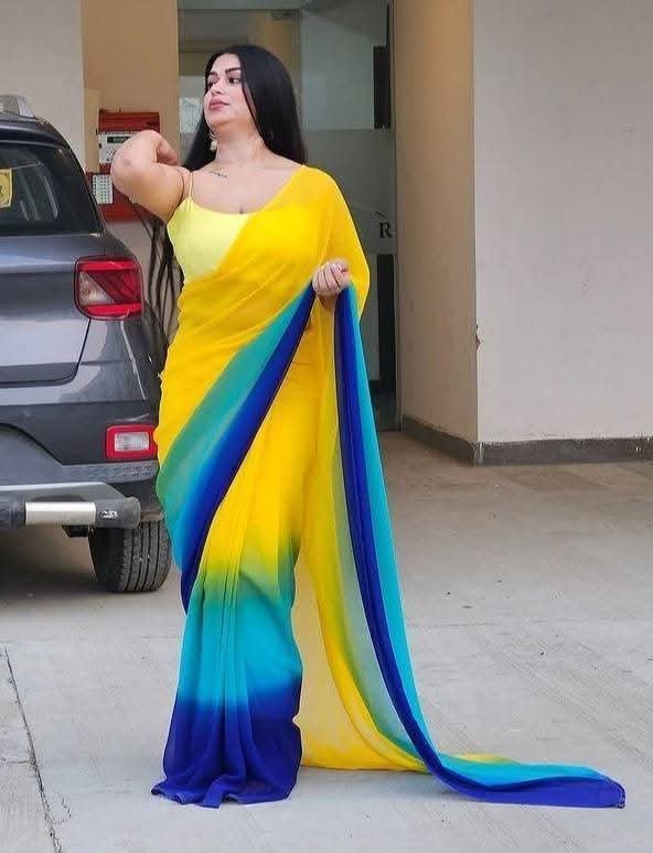 Rongdhonu Georgette sharee