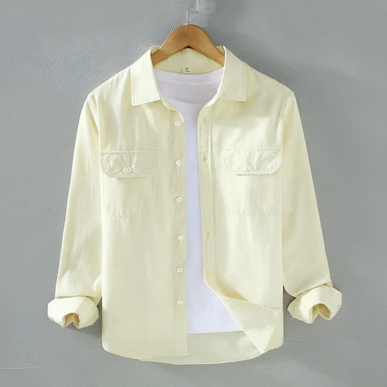 Full sleeve double pocket Shirt